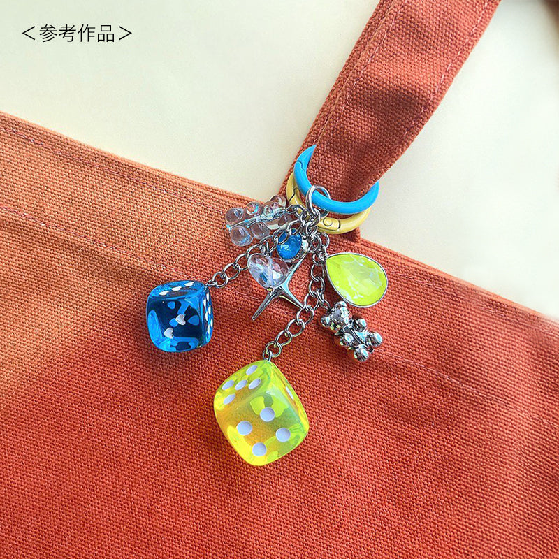 ドイツ製アクリル ダイス ラウンド 1カン クリスタル/ブラック – 貴和