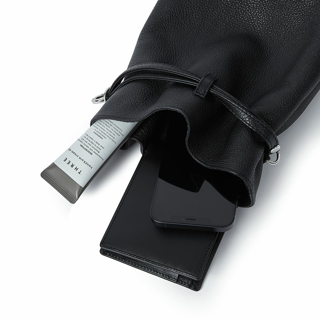 ソフトシュリンクレザー 巾着ポーチ | TC-DP | エルゴポック公式