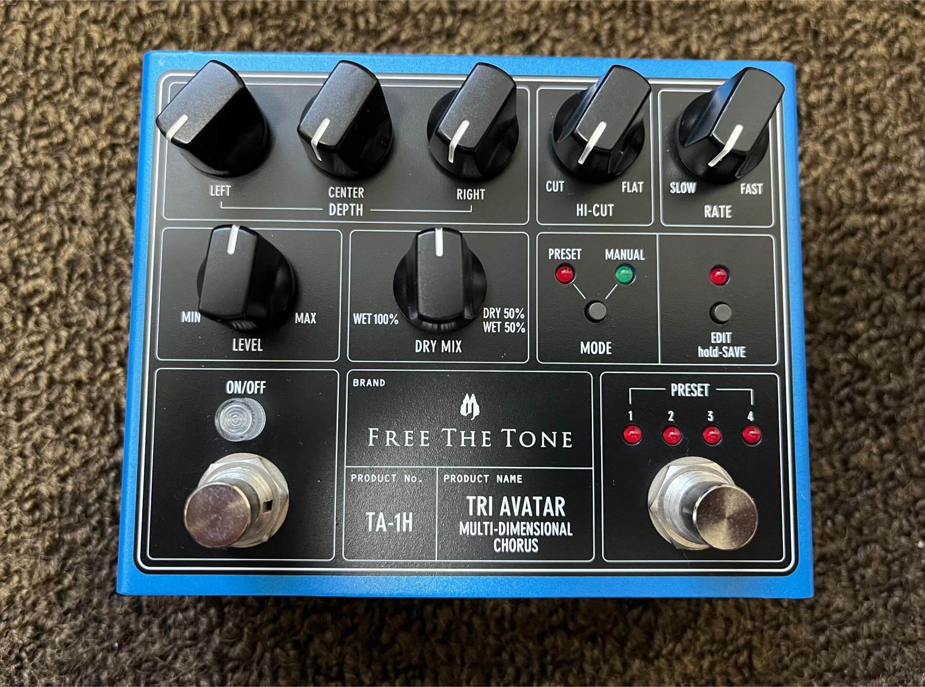 多機能デジタルコーラス】Free The Tone TRI AVATAR TA-1H MULTI