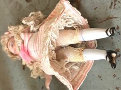 ジャーマンアンティーク フレンチミニョネットB 11cm