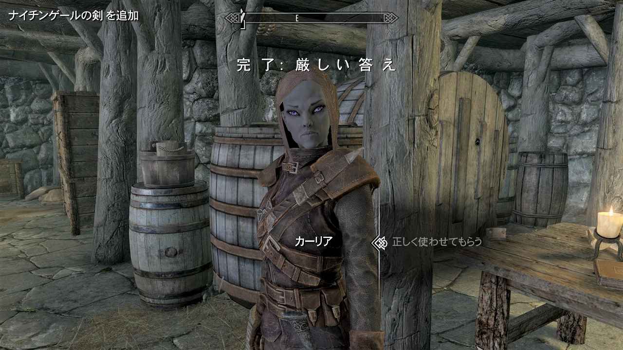 スカイリム ナイチンゲールの剣 | こまちゃんの宝箱