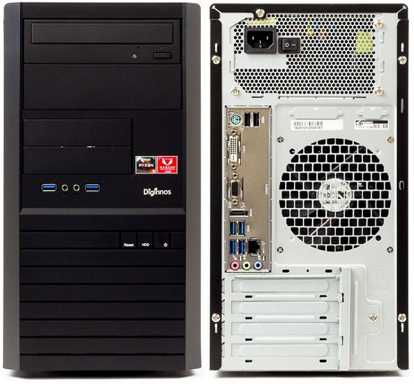 ドスパラ Regulus AR5-Q レビュー：Ryzen 5 2400G搭載で6万円台のミニ