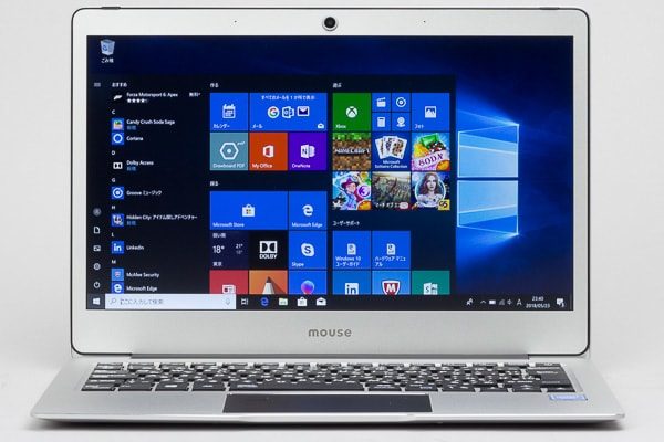 マウス MB11ESV レビュー：まるでMacBookな3万円台の極薄ノートPC