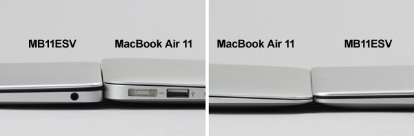 マウス MB11ESV レビュー：まるでMacBookな3万円台の極薄ノートPC