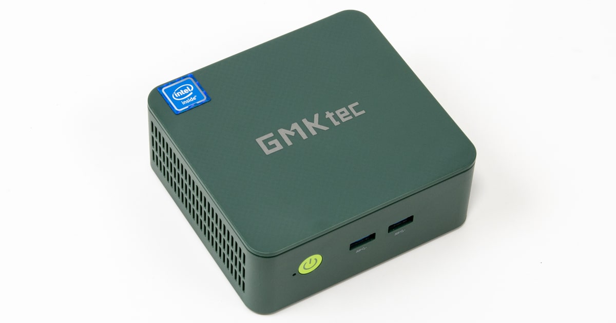 GMKtec NucBox G3レビュー：Intel N100搭載で省電力性の高い2万円切り