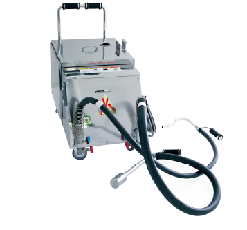 コマツ製作所の食用油ろ過機コマフィルは豊富なラインアップと特注対応