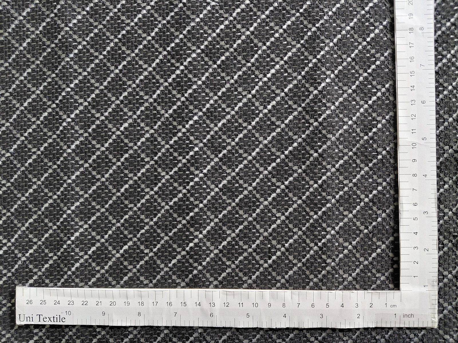 KKF2960 1 T／Cジオメトリックレース｜無地染｜綿・綿混｜小紋工房