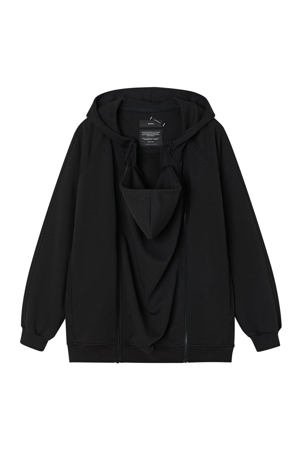 Konny X INAPSQUARE ベビーキャリアアウター スウェットフルジップ