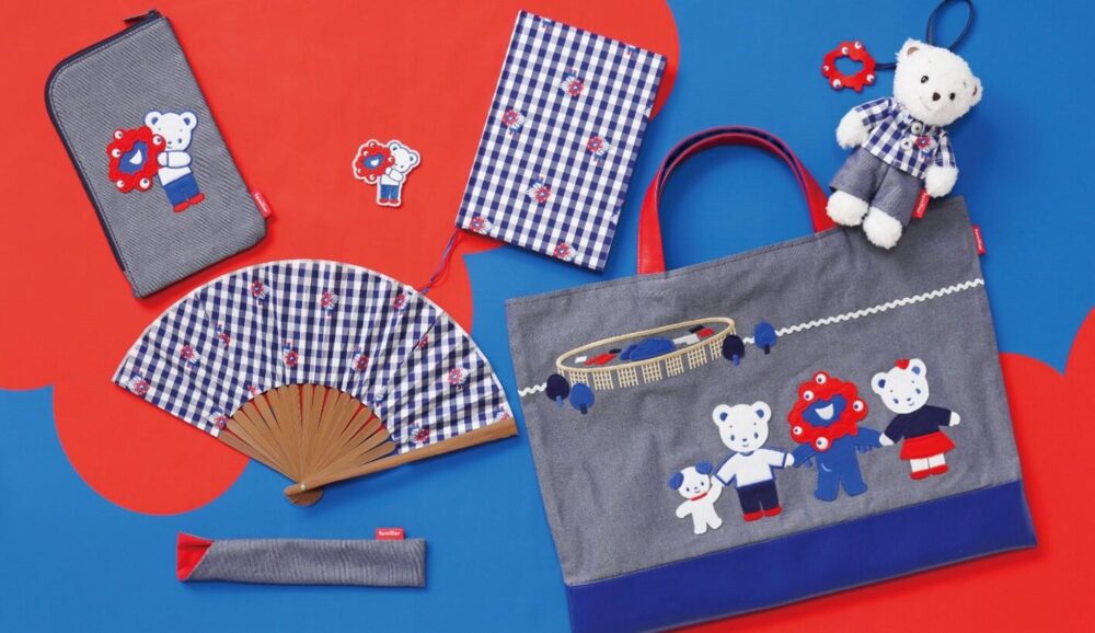 ファミリアと「ミャクミャク」の『コラボ商品』が販売されるみたい