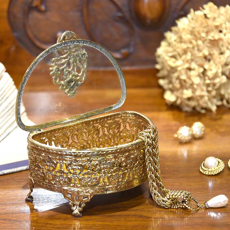 ジュエリーボックス / OBJ-35 – 神戸アンティークウェアハウス