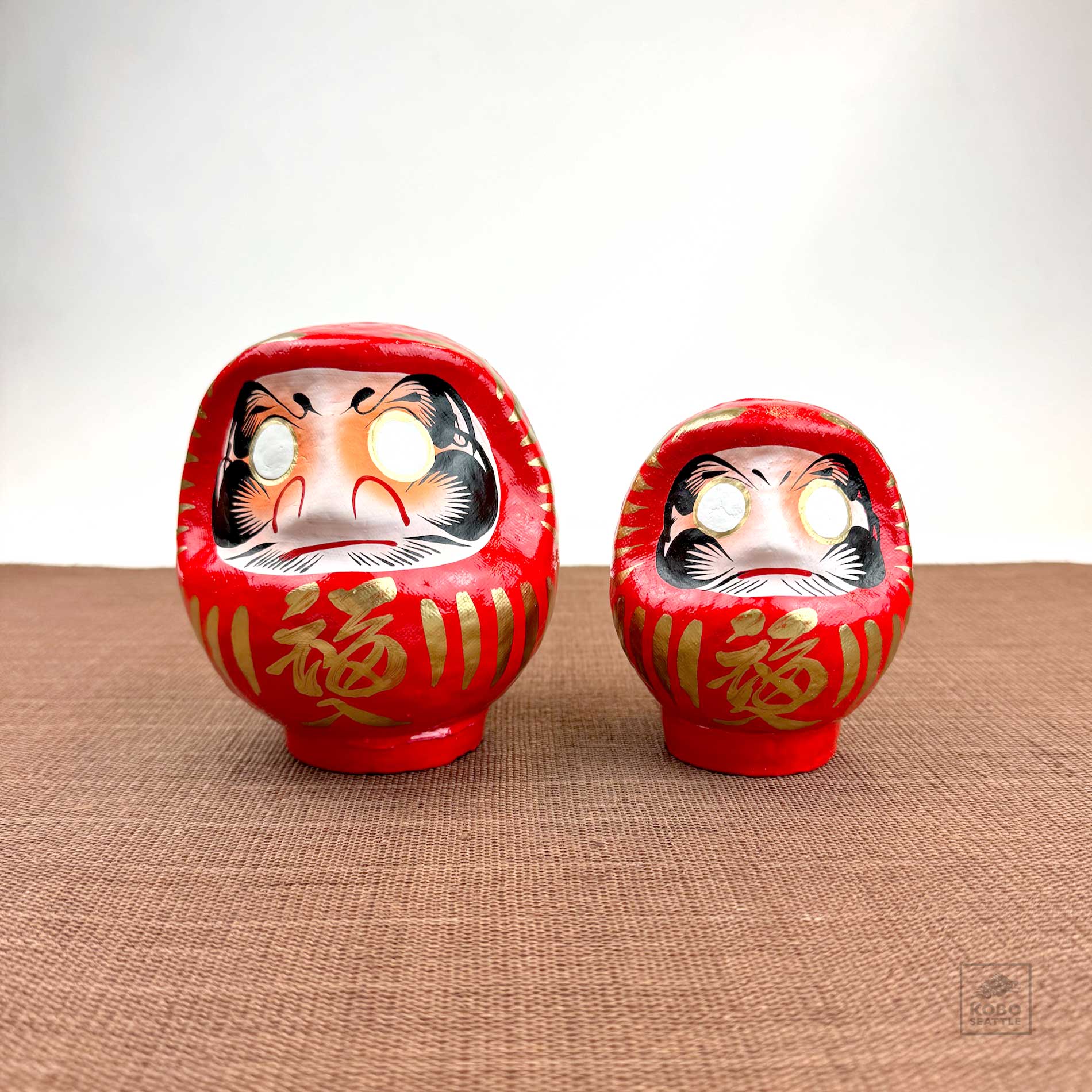 Daruma Dolls - red - KoboSeattle