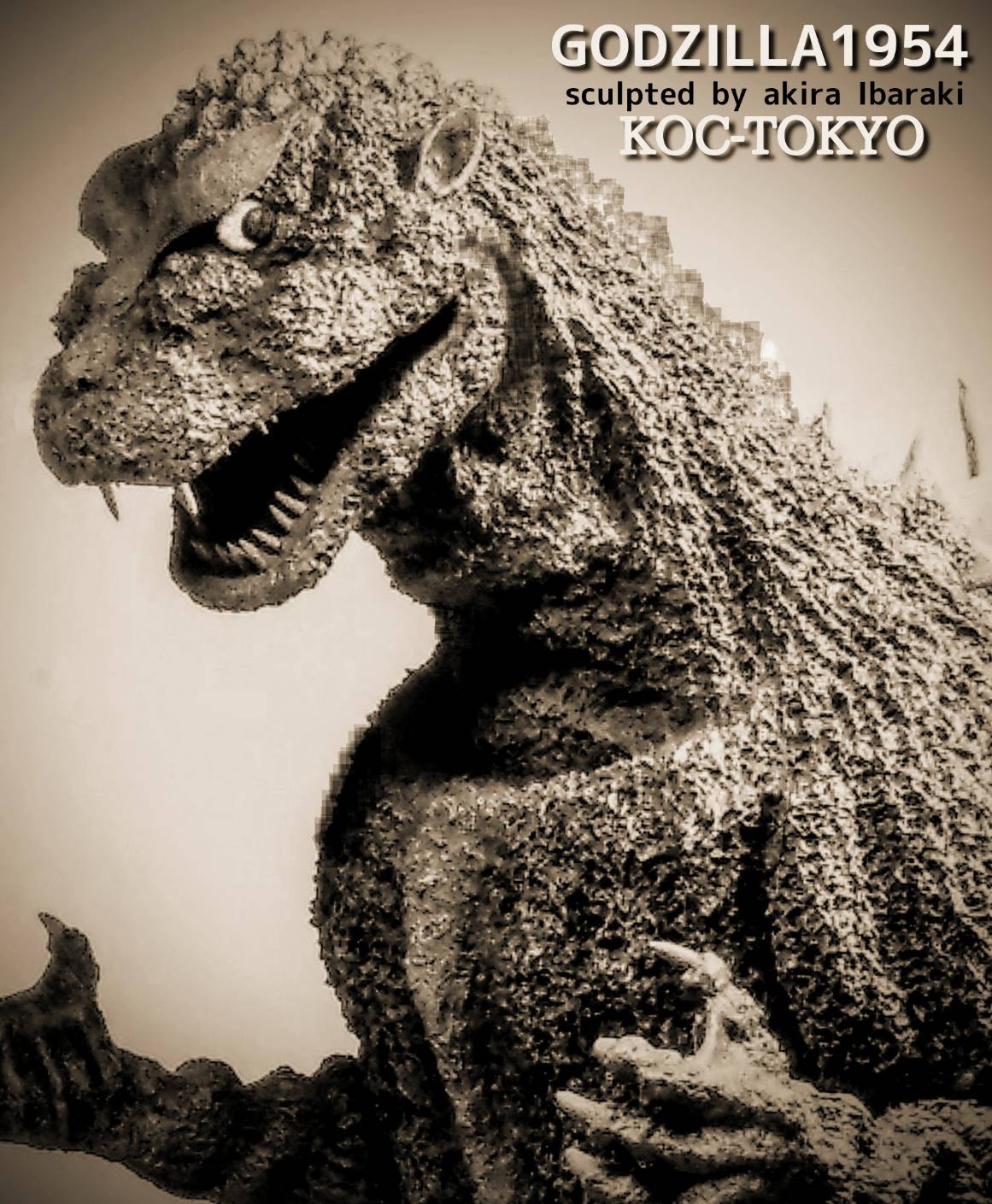 1954初代ゴジラ」再生産 – KOC tokyo Web shop