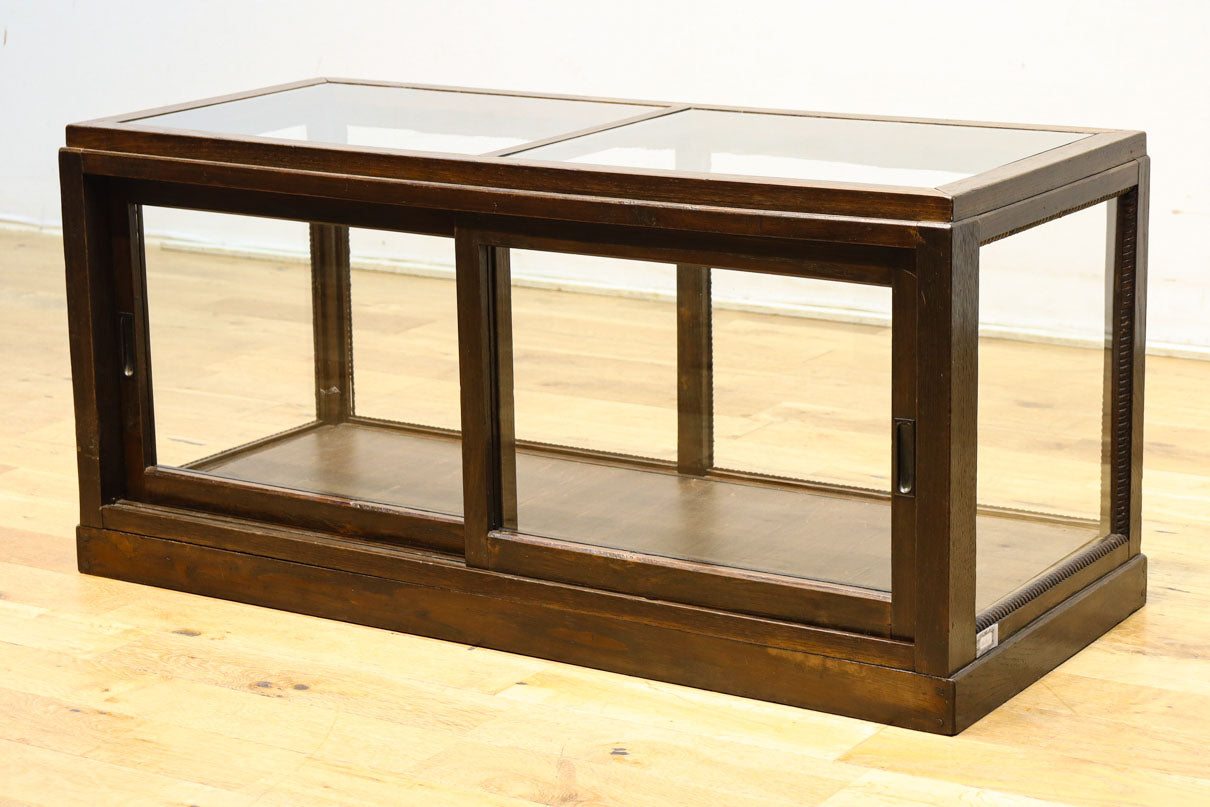 昭和レトロ‼ディスプレイが愉しめる五面ガラスケース BB2931 – 古福庵