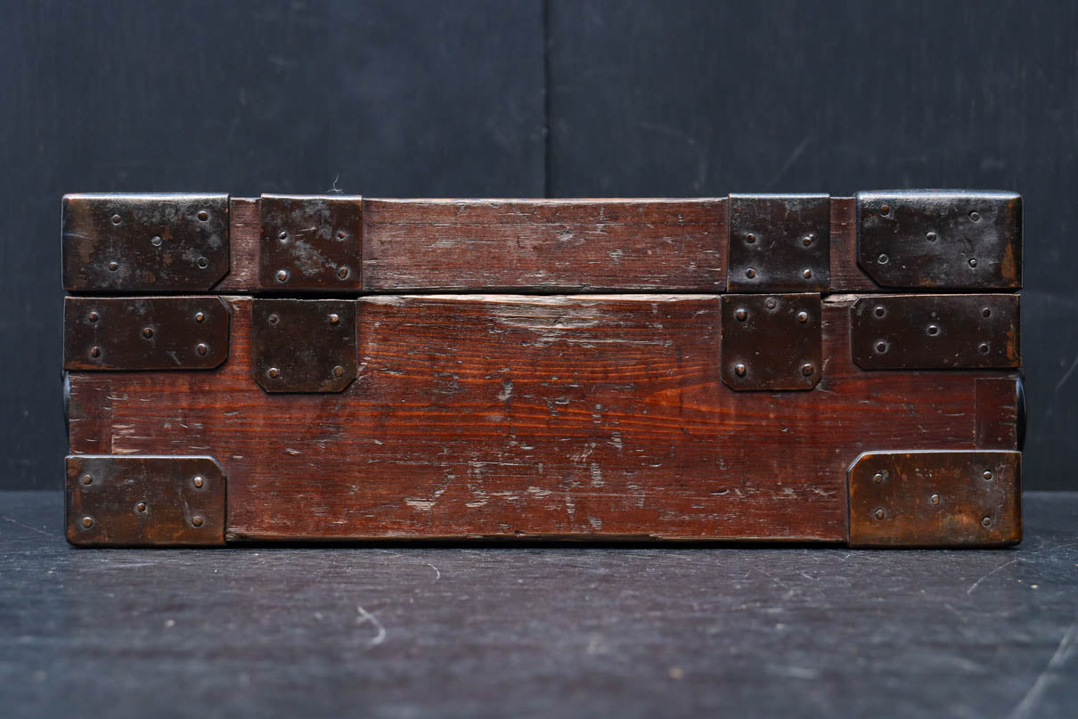 帯包金具で堅牢な面持ちの千両箱 DC8695 – 古福庵 [ KOFUKUAN