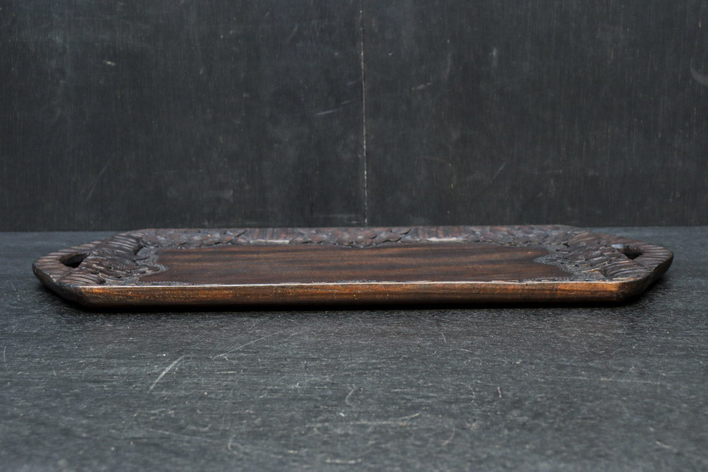 軽井沢彫の桜彫刻が華を添える角盆 DC8920 – 古福庵 [ KOFUKUAN