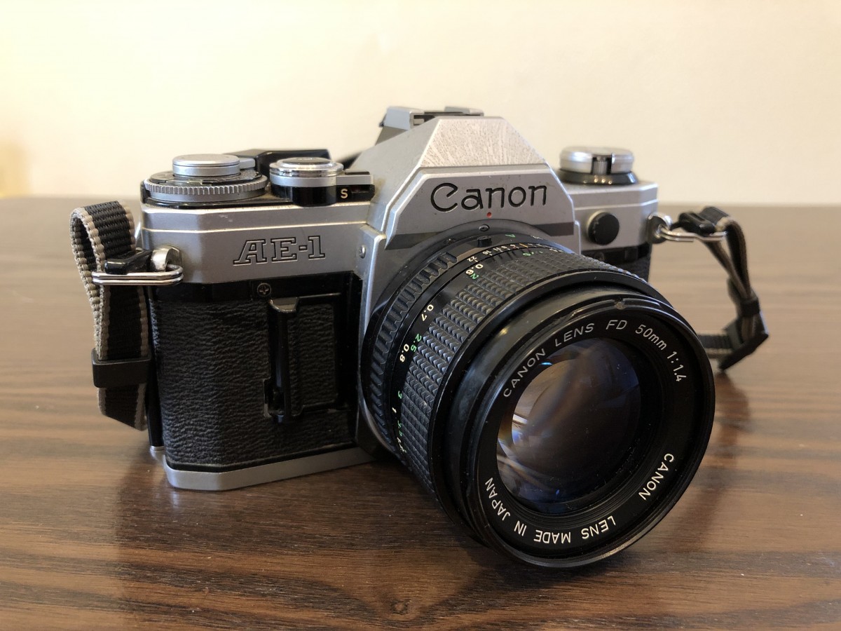 おじいちゃんからもらったcanon AE-1一眼フィルムカメラで撮影&現像