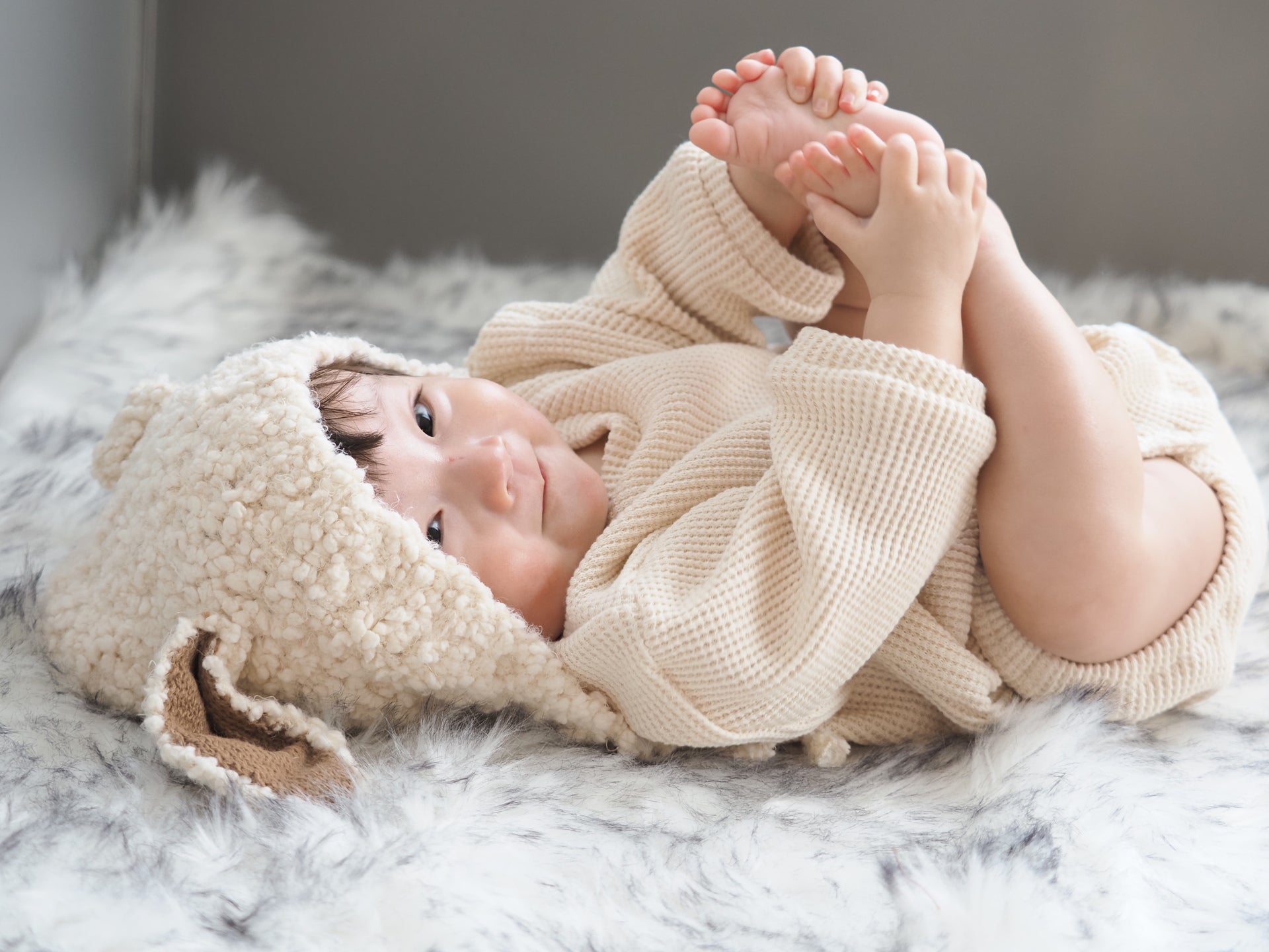 ちかさん専用♥ベビーショーンのまんまる巾着とくまさんとパンダ2体