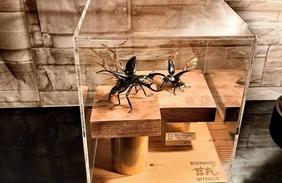 ウエストウッディオオシカクワガタ」その魅力と価値を引き出す芸術的