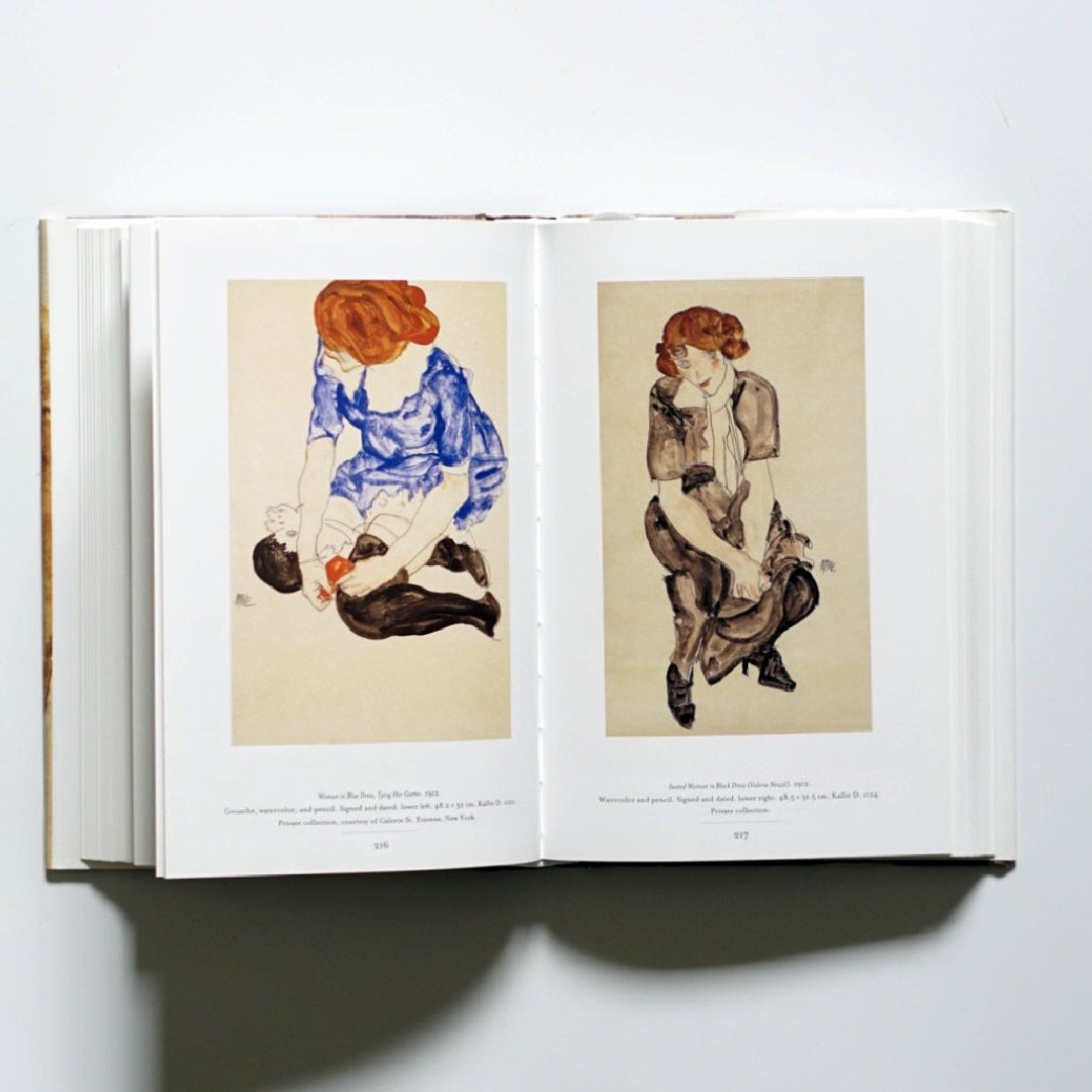 エゴン・シーレ ドローイング 水彩画作品集 Egon Schiele Drawings