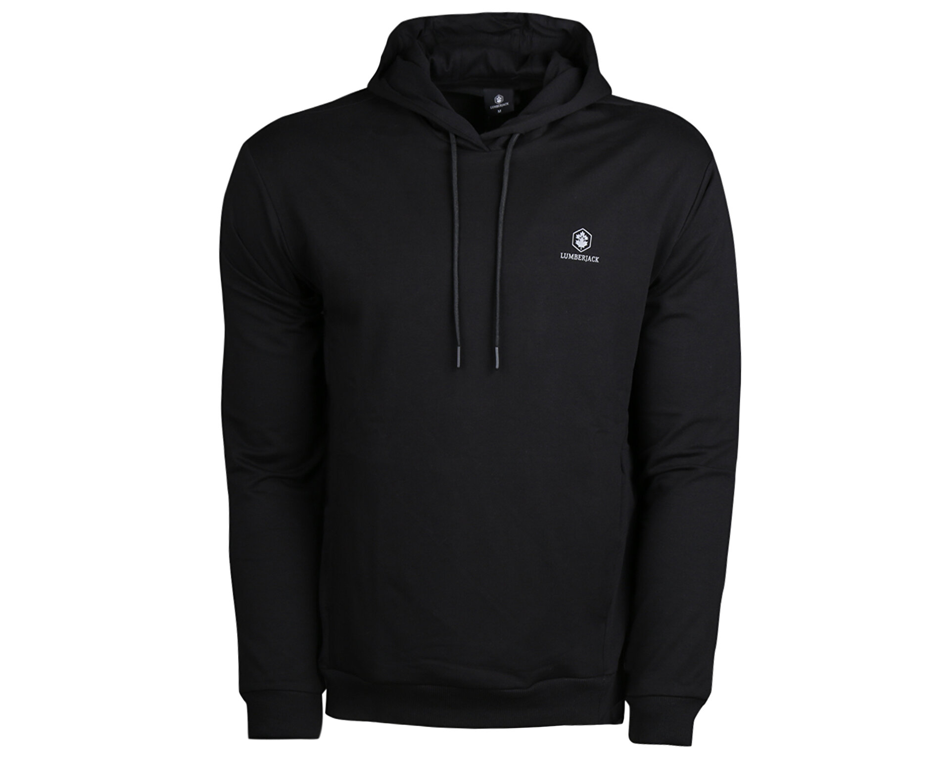 Lumberjack Erkek M-Sn73 Basic Hoodie 2Pr Siyah 101176633