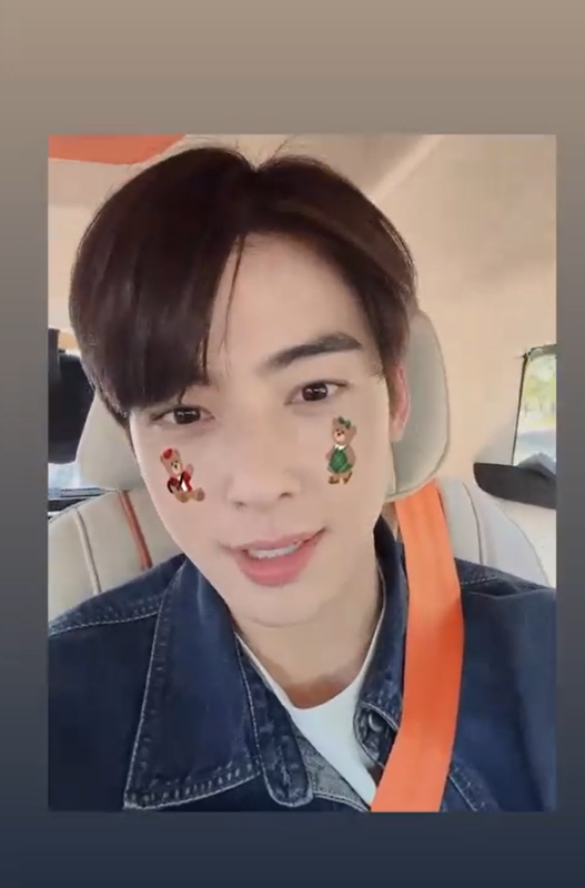 チャウヌ（ASTRO）、サイン会を終えてインスタストーリーでファンに