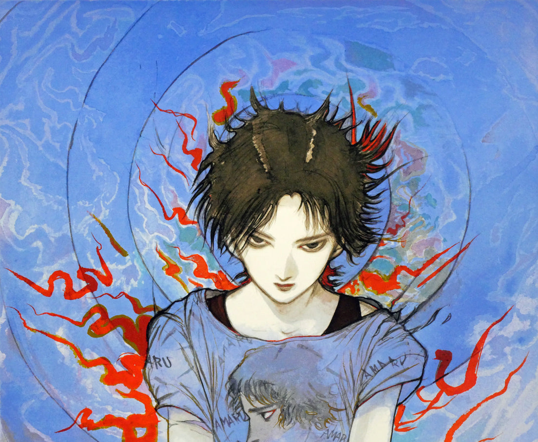 天野喜孝「BROTHERS」シルクスクリーン版画 絵画買取・販売の小竹美術