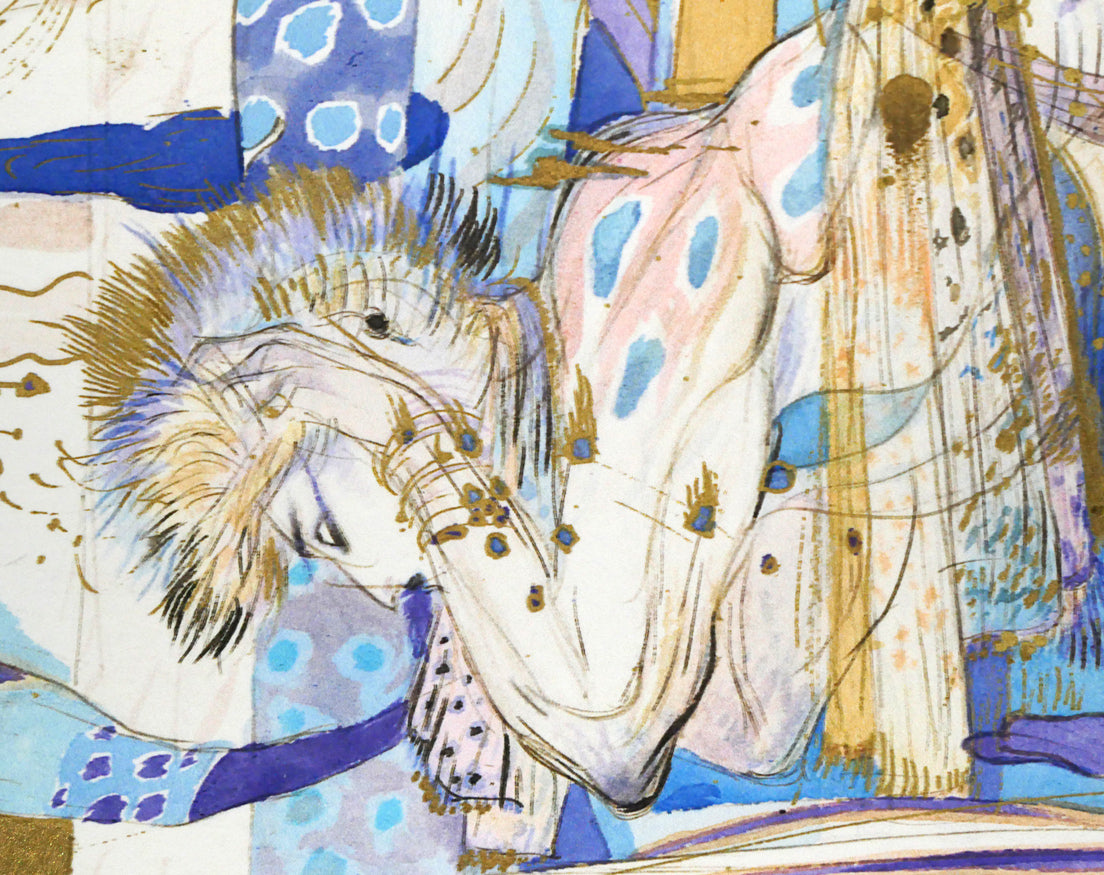 天野喜孝「飛天Vデラックス」ジクレ版画 絵画買取・販売の小竹美術