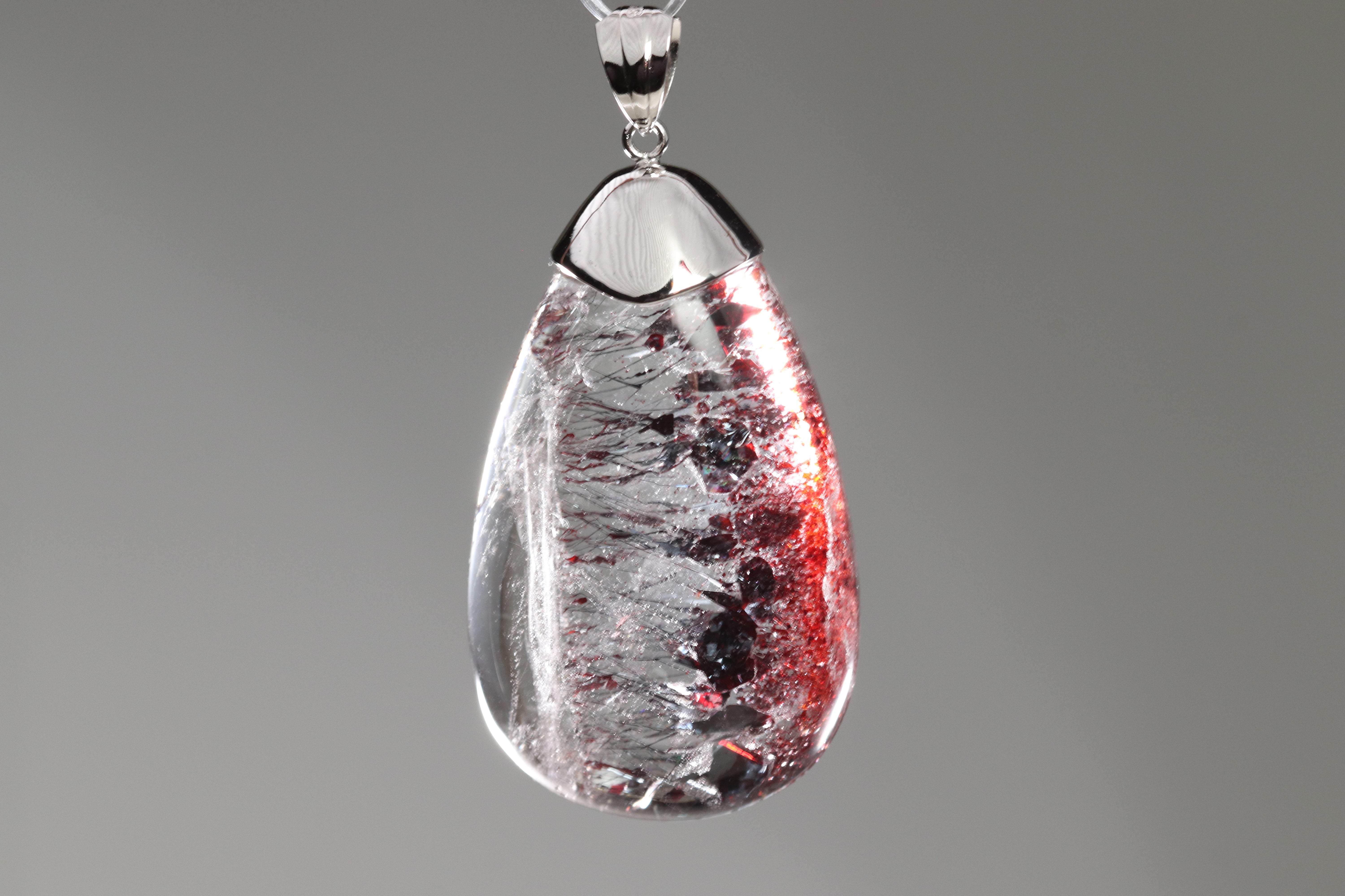 スーパーセブン ペンダントトップ レピドクロサイト ヘマタイト | Kou