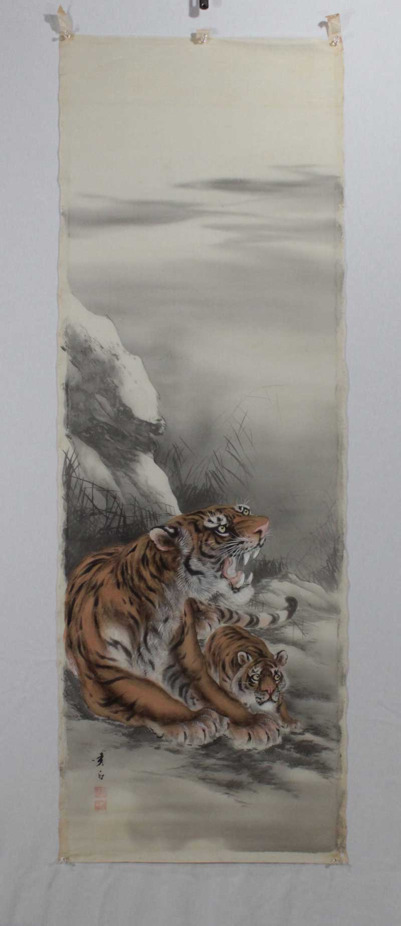 親子虎｜新・古美術 高美堂（こうびどう）｜掛軸販売・通販・買取