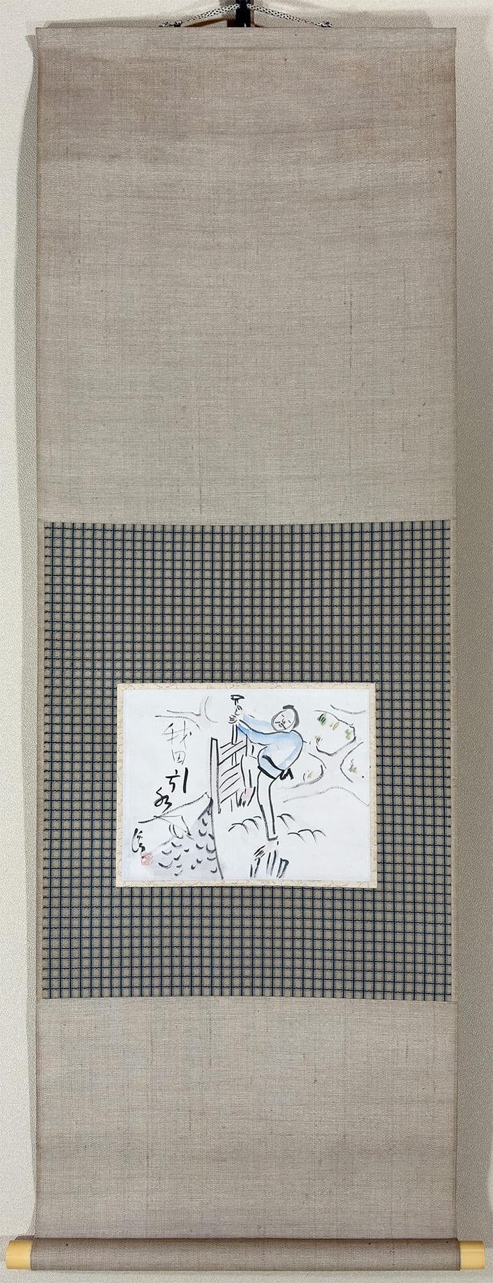 我田引水｜ミニ掛軸｜新・古美術 高美堂（こうびどう）｜掛軸販売