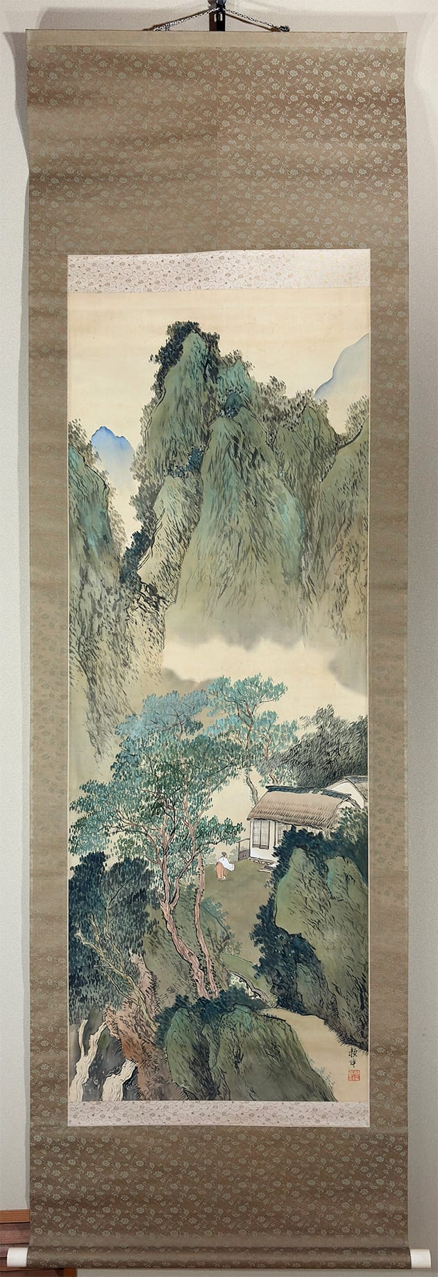 青緑山水｜新・古美術 高美堂（こうびどう）｜掛軸販売・通販・買取