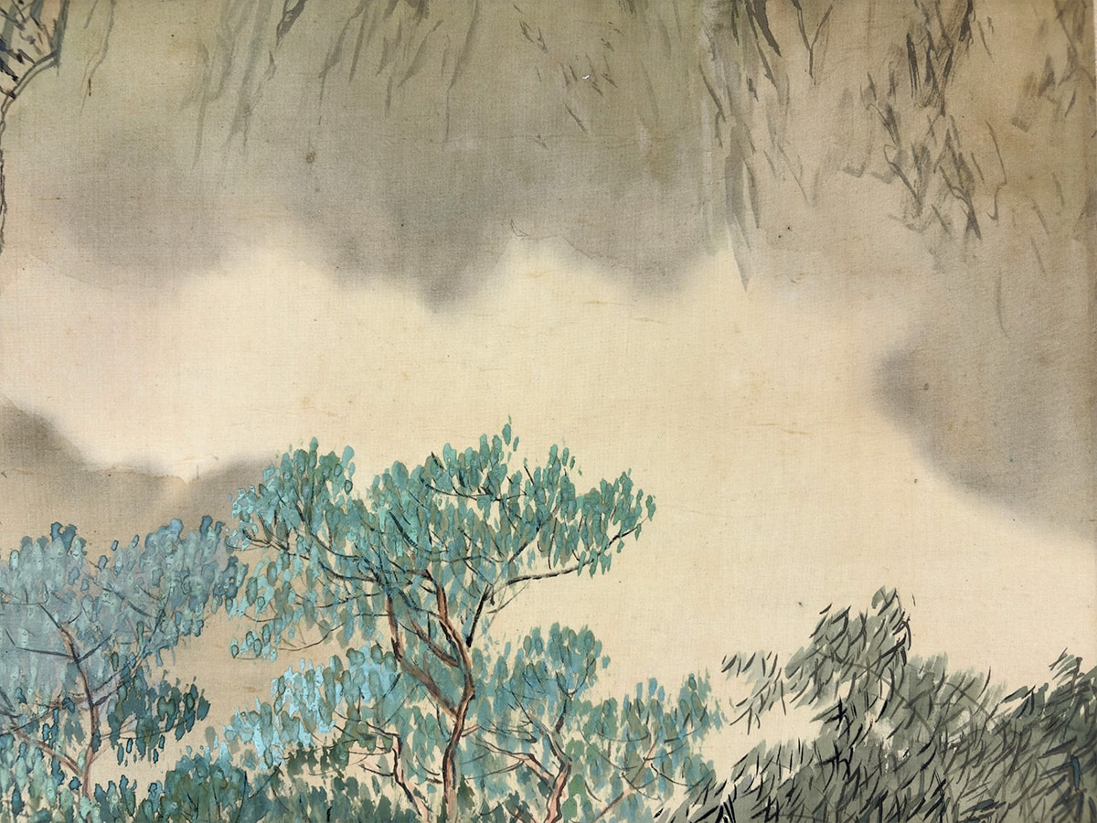 青緑山水｜新・古美術 高美堂（こうびどう）｜掛軸販売・通販・買取