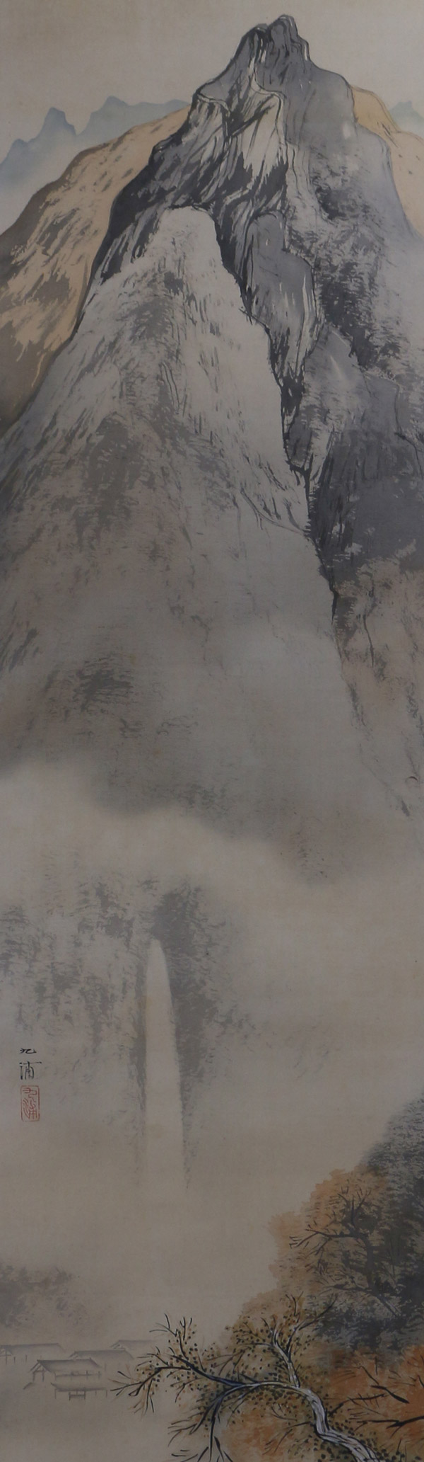 秋嶺懸瀑｜新・古美術 高美堂（こうびどう）｜掛軸販売・通販・買取