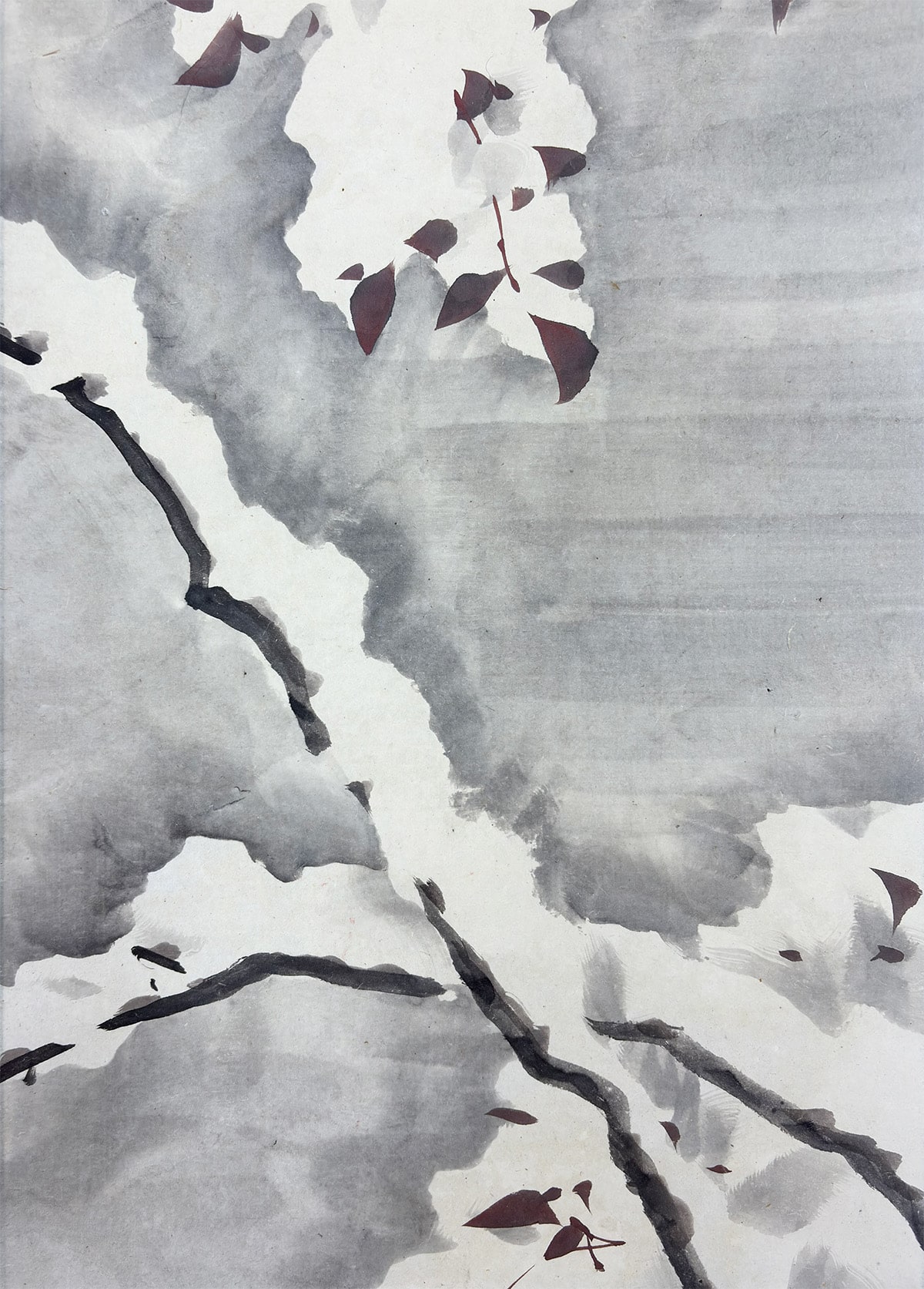 雪中南天｜新・古美術 高美堂（こうびどう）｜掛軸販売・通販・買取