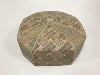 彩泥象嵌平鉢(羽鳥 惠子)｜ギャラリージャパン