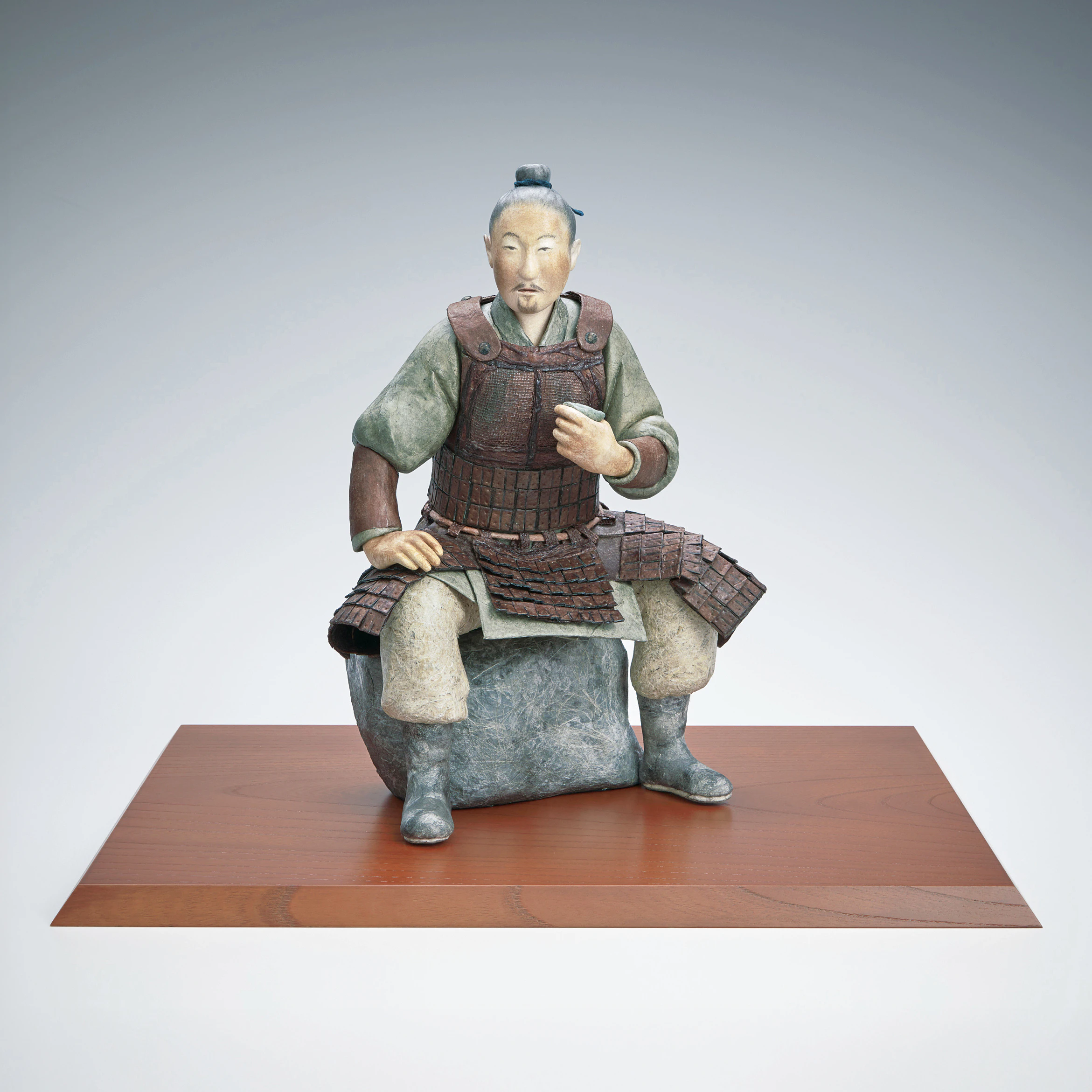 木芯桐塑布紙貼「郷愁」(山川 玲子)｜ギャラリージャパン