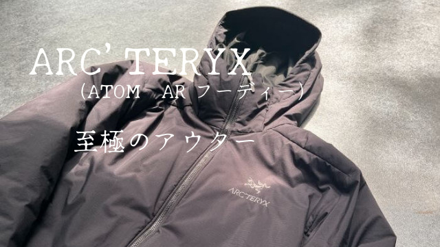 アークテリクス アトムarを愛する男のレビュー。神アウターを知らない