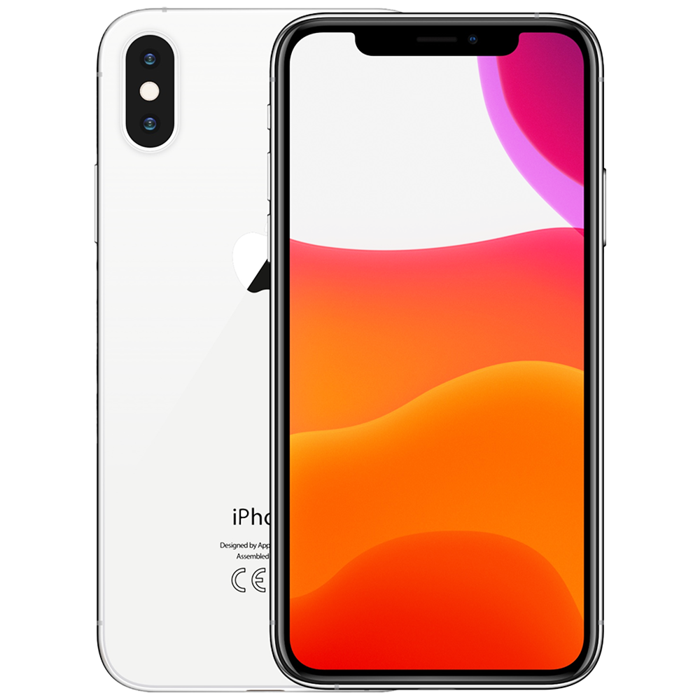 Telefon mobil Apple iPhone XS 64GB, Silver - Klap