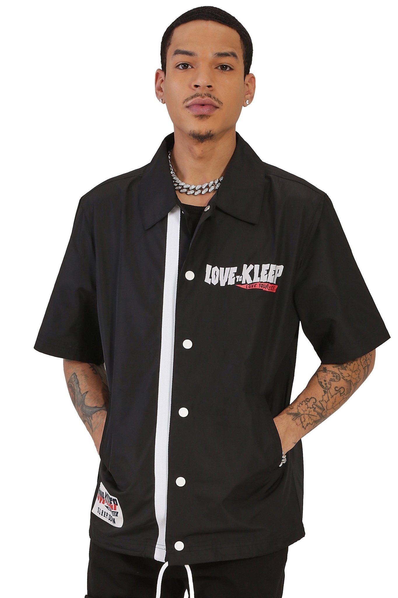 HEX Men's premium nylon shortsleeve coach jacket – Love to Kleep