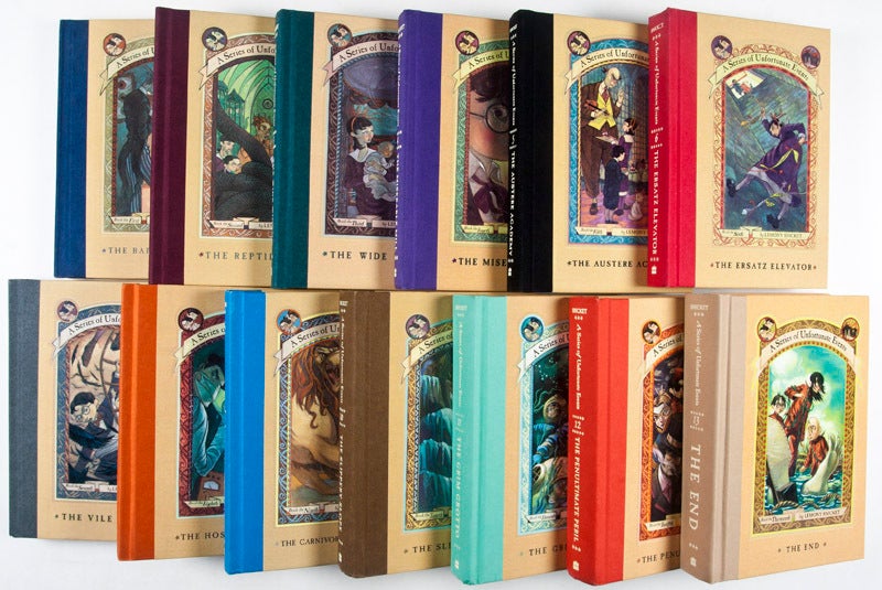 A Series of Unfortunate Events. Complete set of 13 volumes +