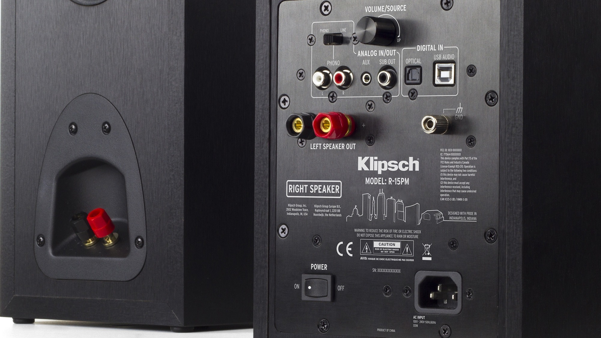 Klipsch R-15PM ペア スピーカー ジャンク品 Klipsch R-15PM ペア