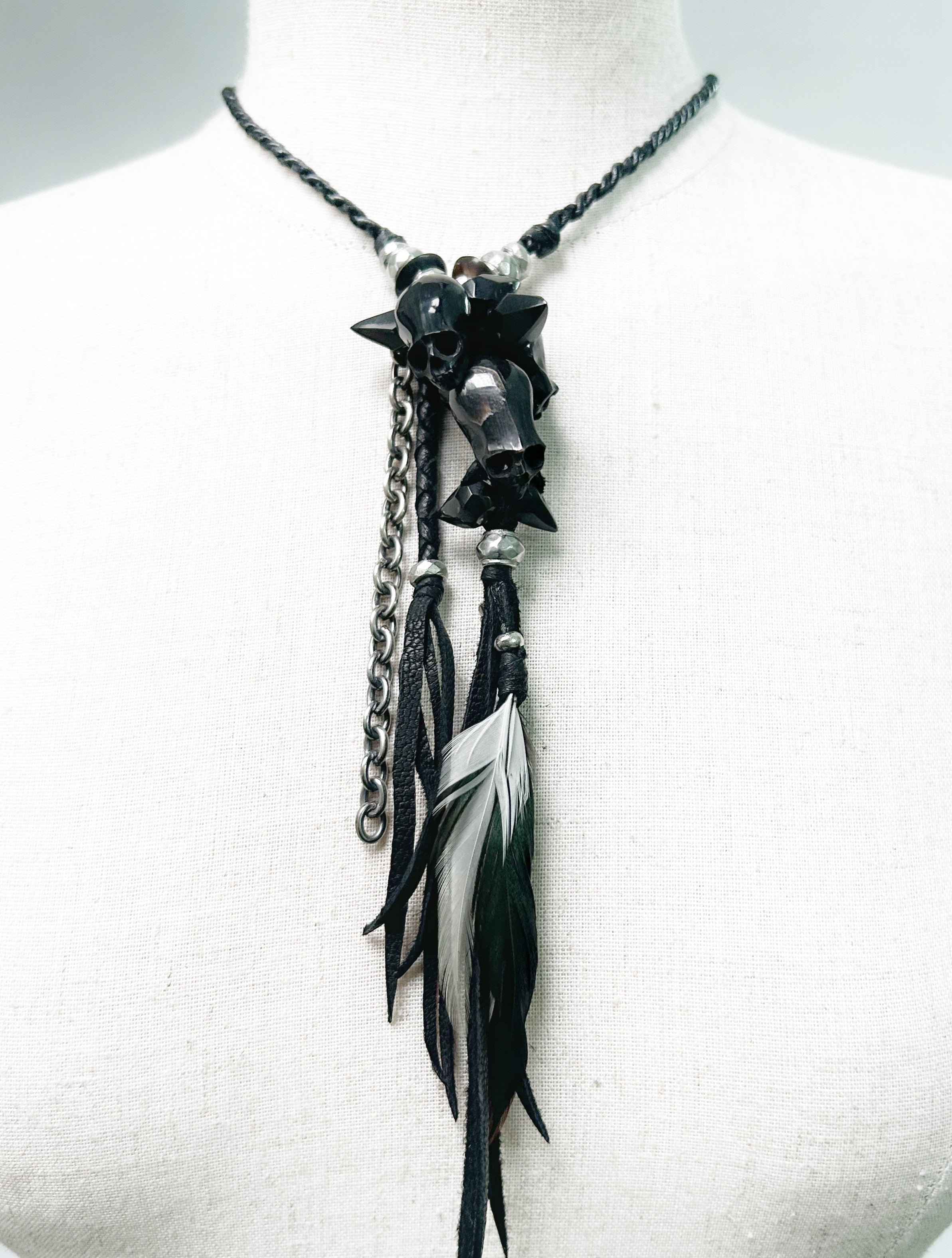 KMRii ケムリ 2501-AC07 Black Shadow Necklace 01 – KMRii OFFICIAL