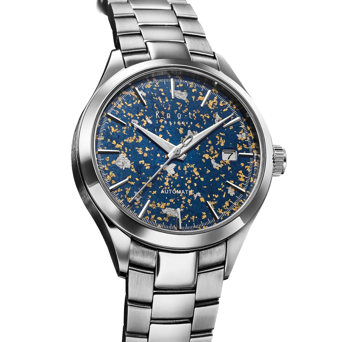 Knot AT-38SVPTBL 機械式腕時計 メンズ 自動巻き 日本製 38mm