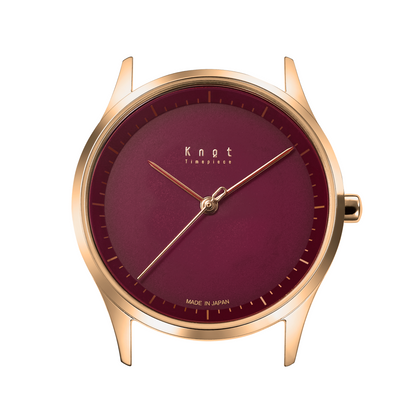 Knot STS-32RGWH 腕時計 メンズ レディース ソーラー ローズゴールド