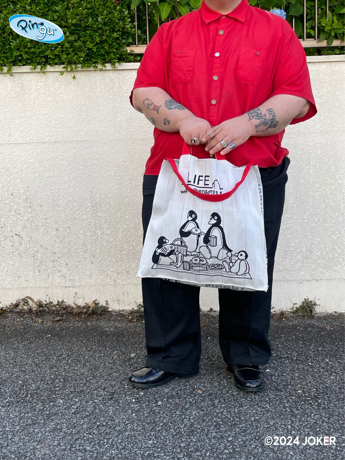 Mam / Pingu / White [9/17以降お届け] | ショルダーバッグ トート