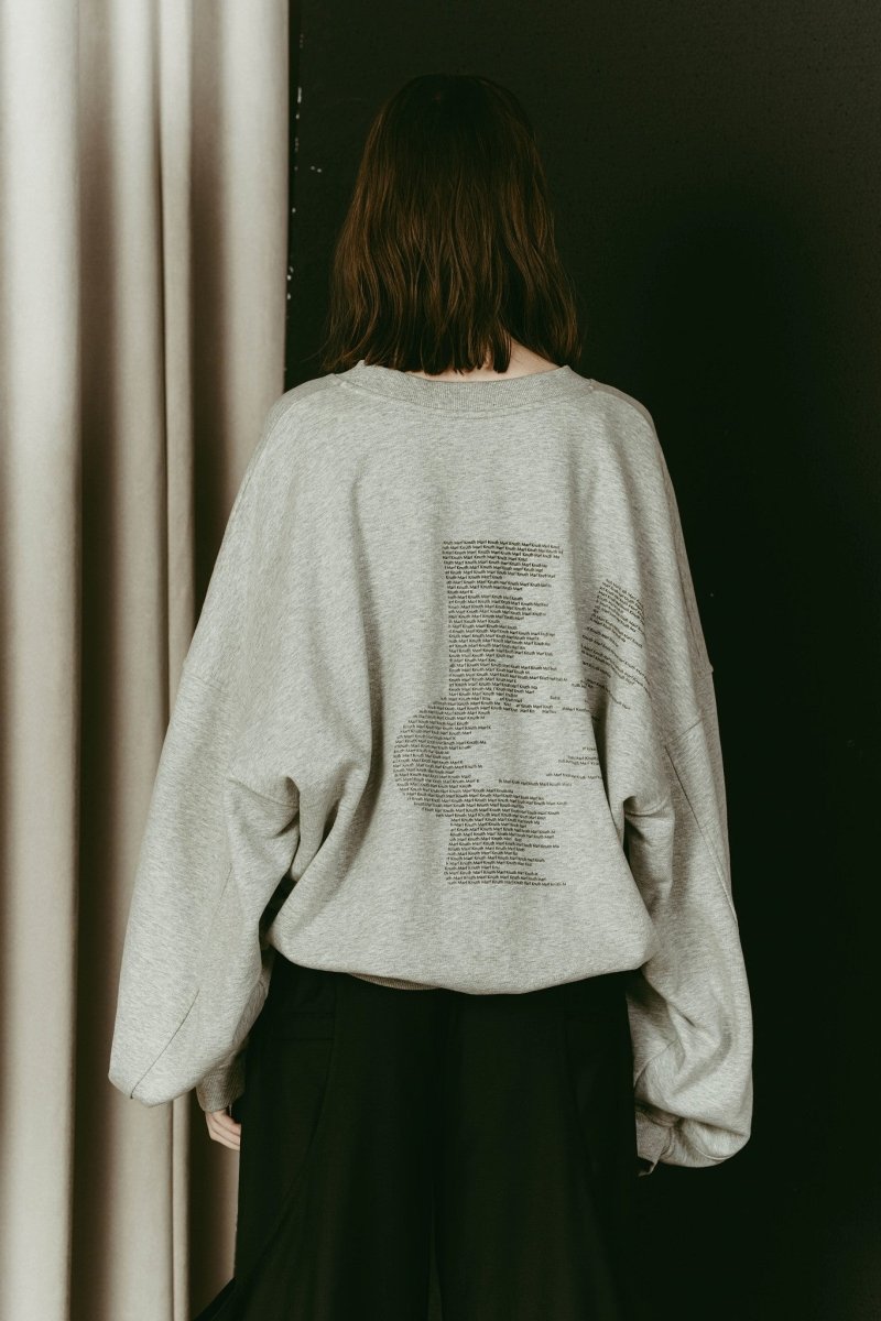 Kerror design sweat(unisex)/2color | KNUTH MARF