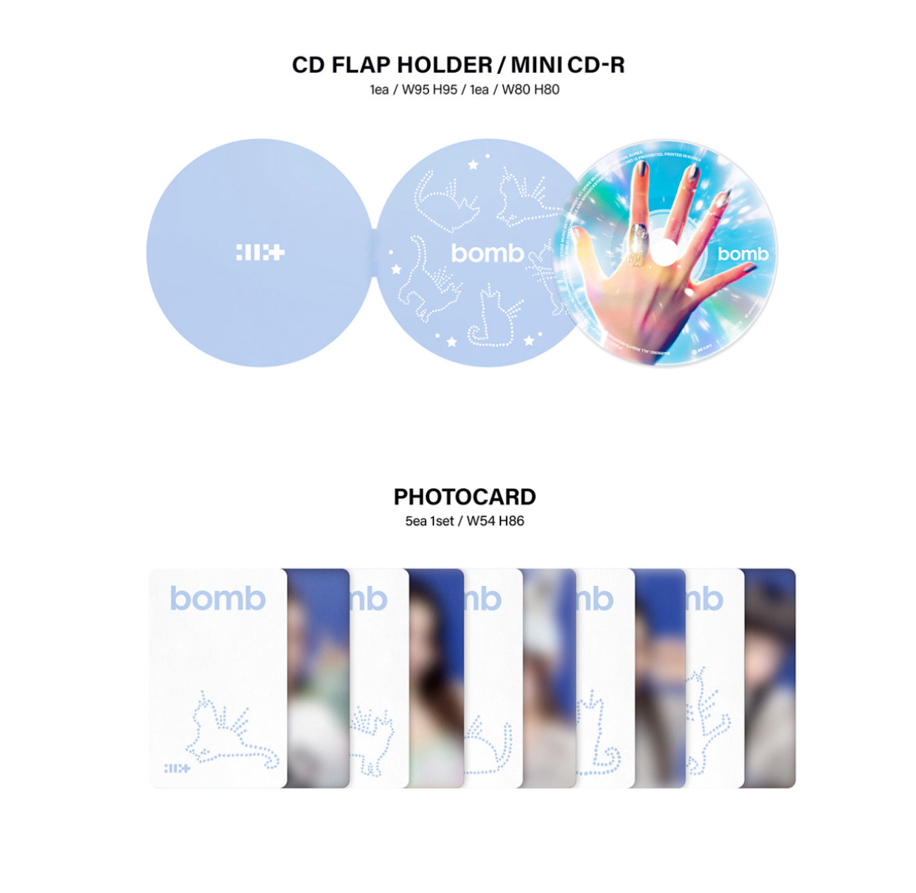 ILLIT - BOMB 3rd Mini Album Merch Ver – K-STAR