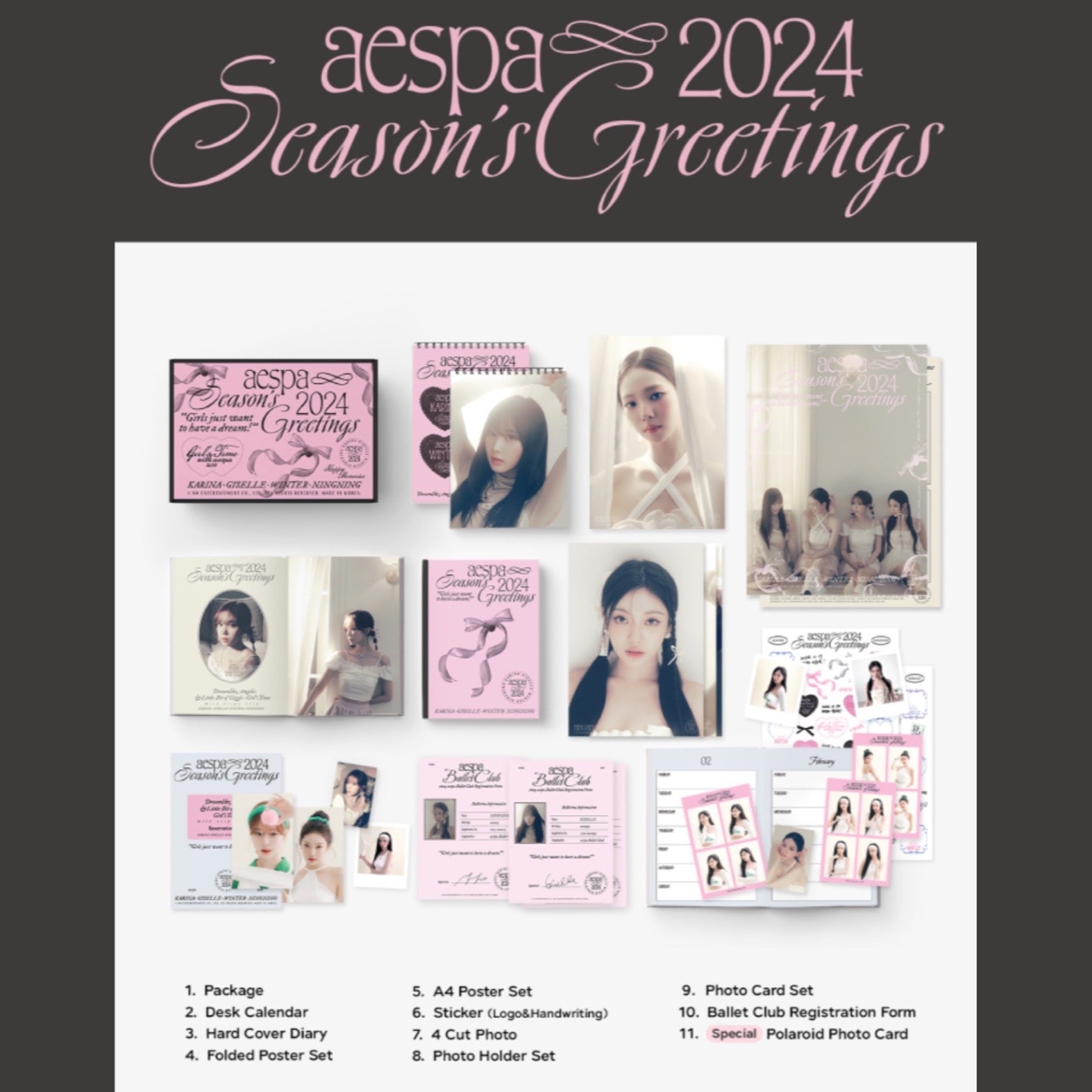 aespa 2024 Official Season's Greetings – K-STAR