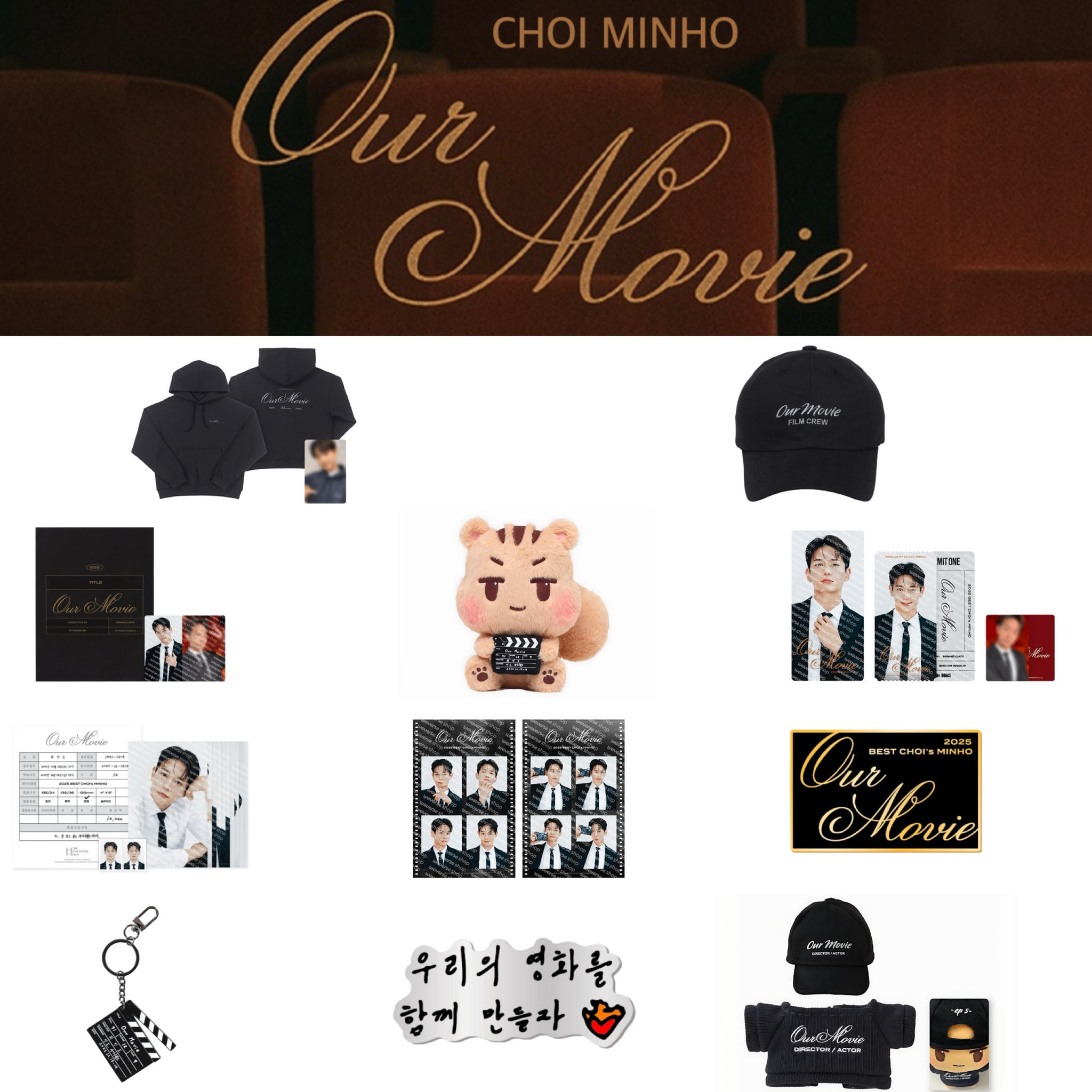 SHINee MINHO - 2025 BEST CHOI's MINHO Our Movie Official MD – K-STAR