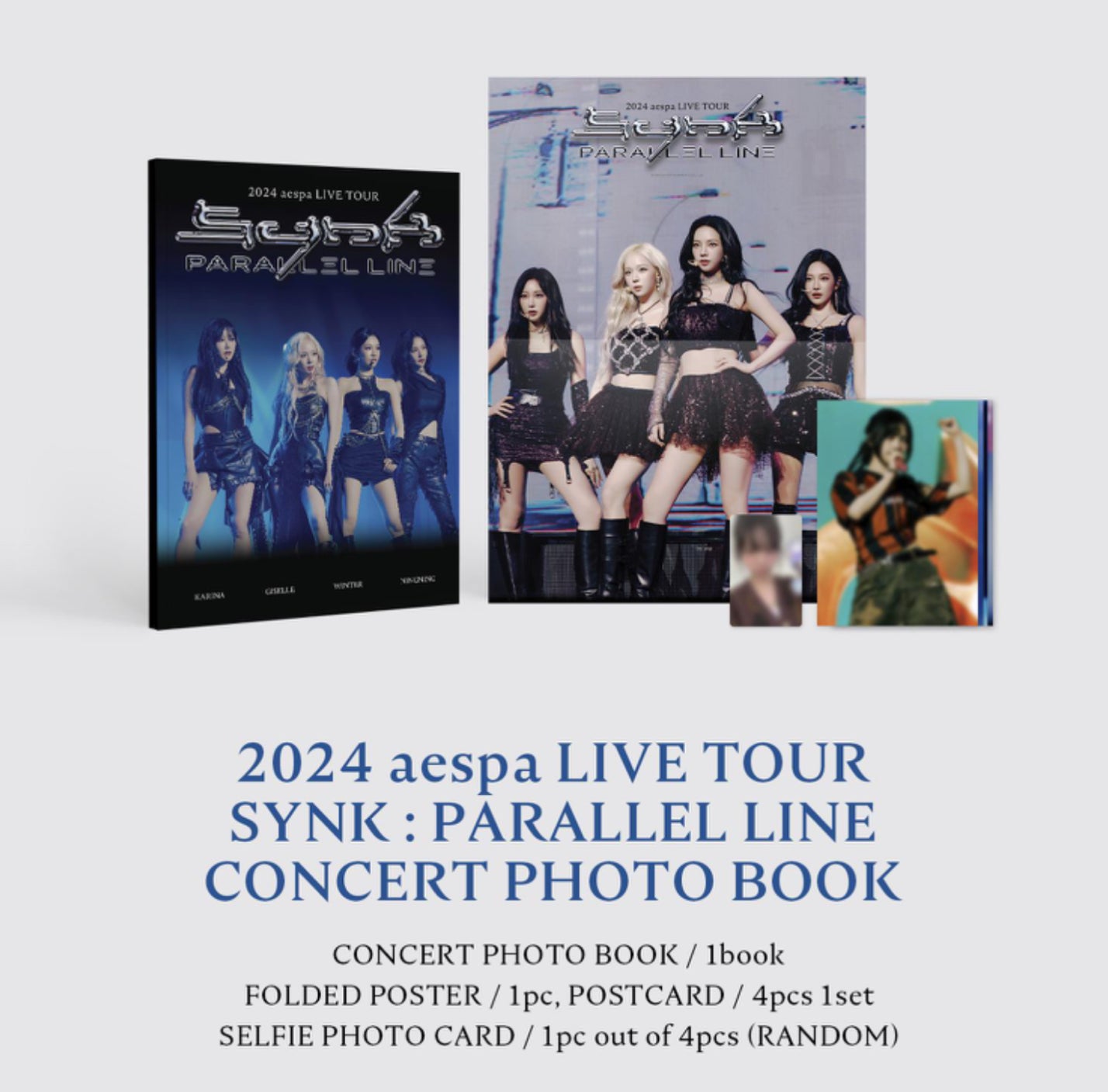 aespa - 2024 Live Tour SYNK : PARALLEL LINE Concert Photobook – K-STAR